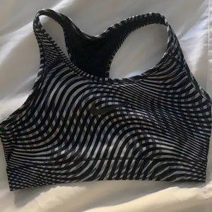 Nike racer back sports bra